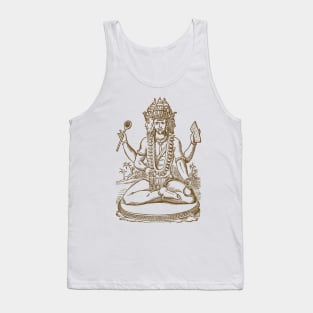Brahma Indian Deity - God Tank Top